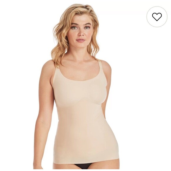 Women's Maidenform® Shapewear Firm Control Cami DMS086 Sz Medium Transparent EUC - Picture 1 of 10